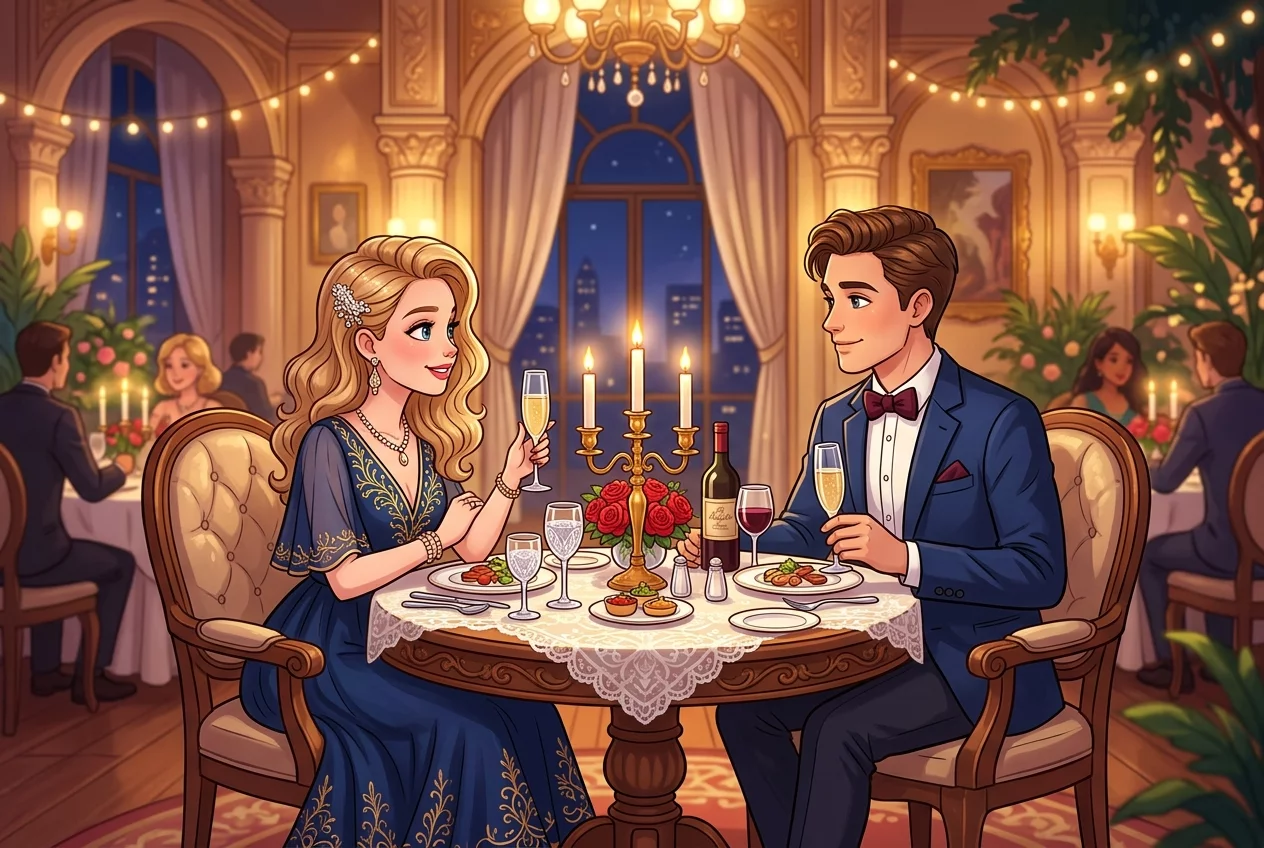 Celebrity First Date Adventure Story