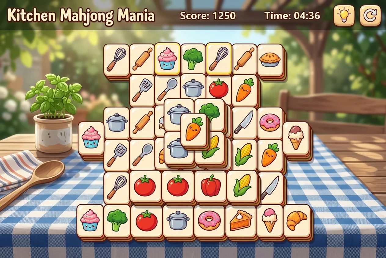 Mahjong Kitchen Chef