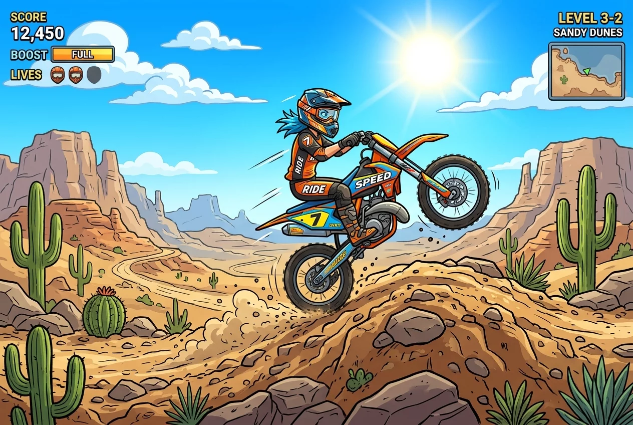 Wheelie Biker Extreme